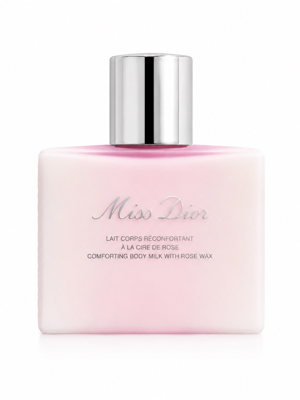 Dior Miss Dior Comforting Body Milk in Soft Pink with Silver Cap